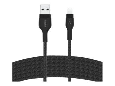 Belkin BOOST CHARGE - Lightning-Kabel - USB männlich bis Lightning männlich - 3 m - Schwarz - für Apple iPad/iPhone/iPod (Lightning)