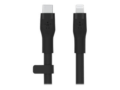 Belkin BOOST CHARGE - Lightning-Kabel - USB-C männlich bis Lightning männlich - 3 m - Schwarz - für Apple iPad/iPhone/iPod (Lightning)