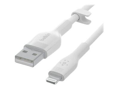 Belkin BOOST CHARGE - Lightning-Kabel - USB männlich bis Lightning männlich - 2 m - weiß - für Apple iPad/iPhone/iPod (Lightning)