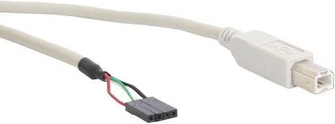 INLINE - USB 2.0 Anschlusskabel - Stecker B auf Pfostenanschluss - 0,40m