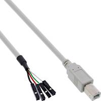 INLINE - USB 2.0 Anschlusskabel - Stecker B auf Pfostenanschluss - 0,40m