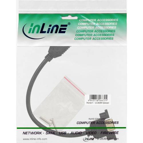 InLine - USB-Adapter - USB (W) bis USB (W) - USB 2.0