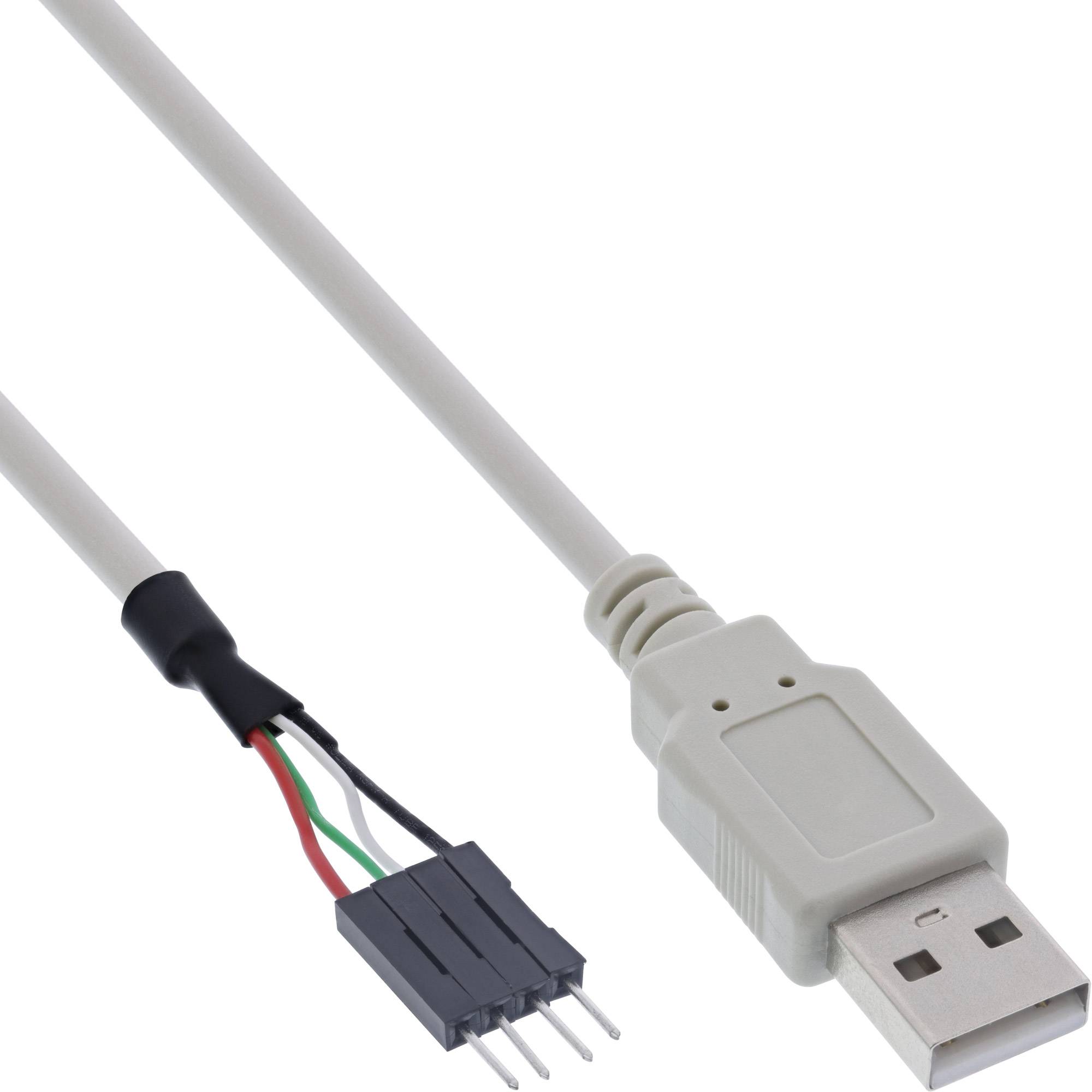 INLINE - USB 2.0 Adapterkabel - Buchse A auf Pfostenanschluss - 0,40m - bulk
