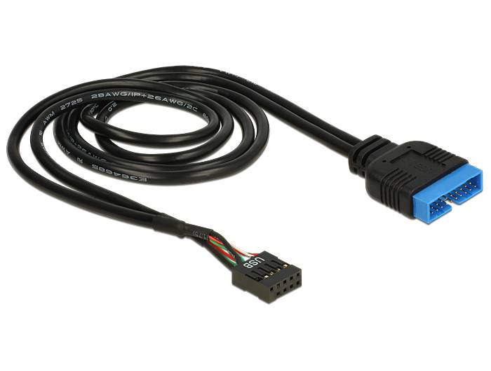DeLOCK - Internes USB-Kabel - 19-poliger USB 3.0 Kopf (M)