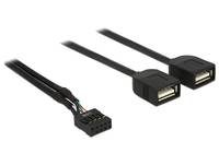 DeLOCK - Interner und externer USB-Adapter - 10-poliger USB-Header (W)
