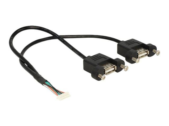 DeLOCK - USB-Kabel intern auf extern - 8-poliger USB 2.0-Header (W)