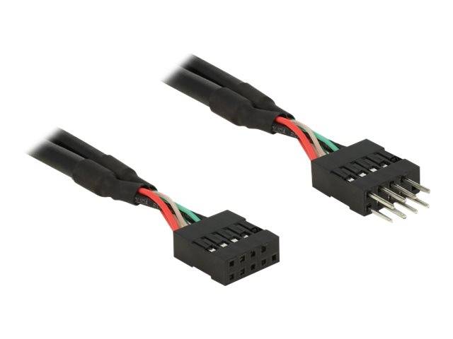DeLOCK USB 2.0 Pin Header - Internes USB-Kabel - 10-poliger USB-Header (W)