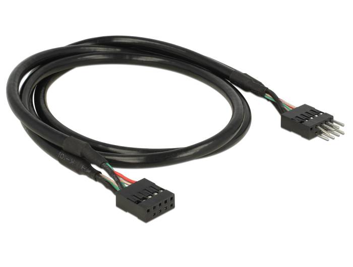 DeLOCK USB 2.0 Pin Header - Internes USB-Kabel - 10-poliger USB-Header (W)