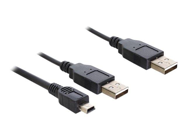 DeLOCK - USB-Kabel - USB (M) bis USB, Mini-USB, Typ A (M)