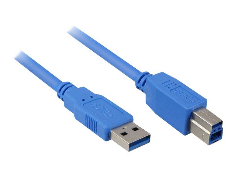Sharkoon - USB-Kabel - USB Type B (M) bis USB Typ A (M)