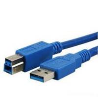 MEDIARANGE USB-Kabel - USB Type B (W) bis USB Typ A (M) - USB 3.0 - 5 m - Blau