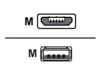 Sharkoon - USB-Kabel - Micro-USB Typ B (M) bis USB (M)