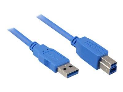 Sharkoon - USB-Kabel - USB Type B (M) bis USB Typ A (M)