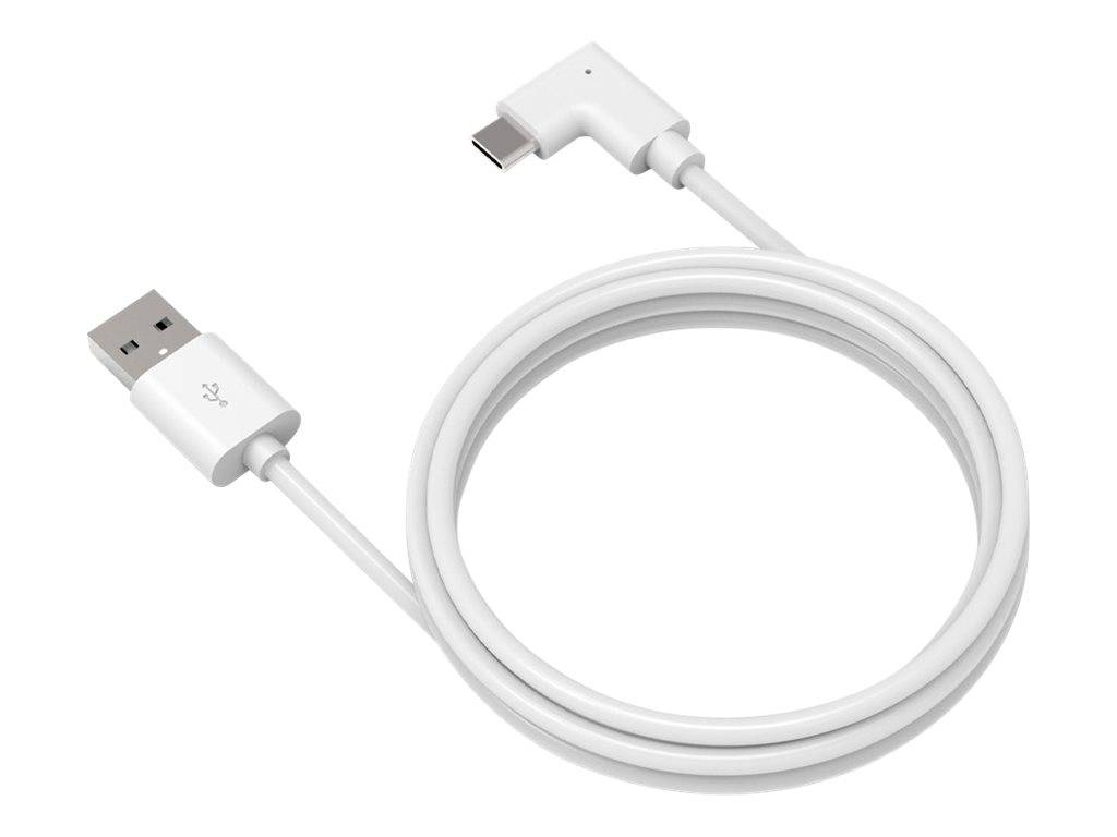 Compulocks 6ft 2.0 USB-A to 90-Degree USB-C Charging Cable - USB-Kabel - USB (M)