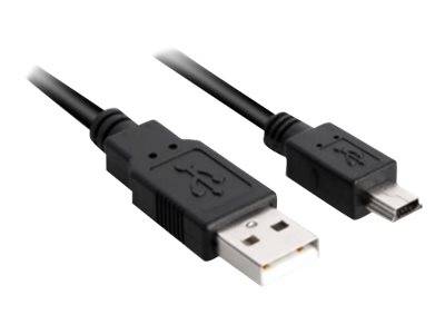 Sharkoon - USB-Kabel - USB (M) bis Mini-USB, Typ B (M)