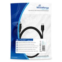 MEDIARANGE MRCS182 - 1,8 m - USB A - USB C - USB 3.2 Gen 1 (3.1 Gen 1) - 5000 Mb