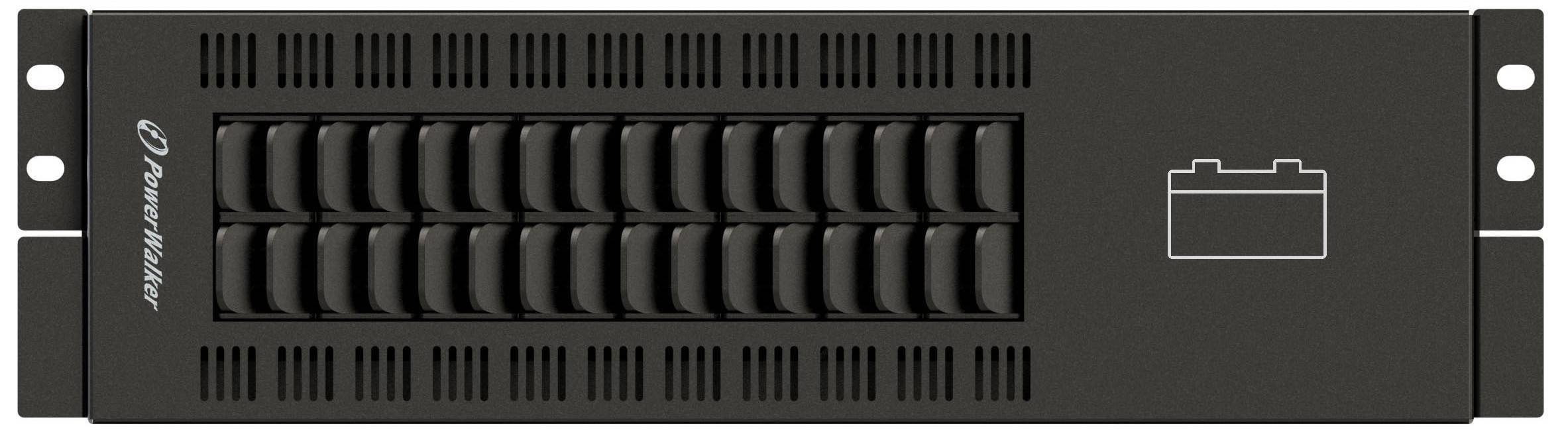 PowerWalker Battery Pack - Batteriegehäuse (Rack - einbaufähig)