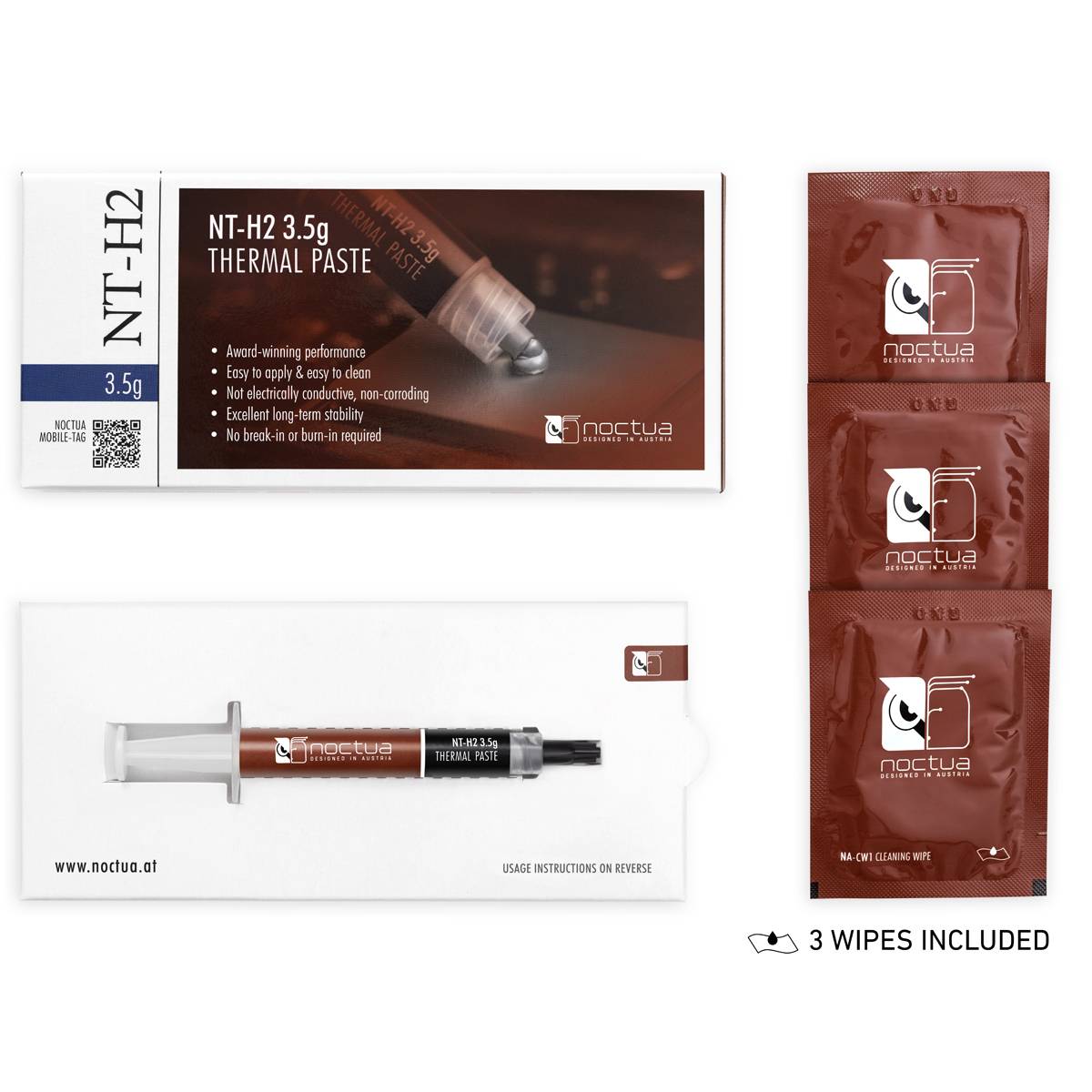 NT-H2 Kühlpaste 1er-Pack Grau