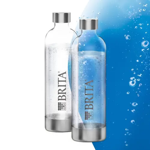 BRITA sodaONE PET Flaschen 1 Liter 2-Pack Wassersprudler Zubehör BRITA sodaONE PET Flaschen 1 Liter 2-Pack Wassersprudler Zubehör