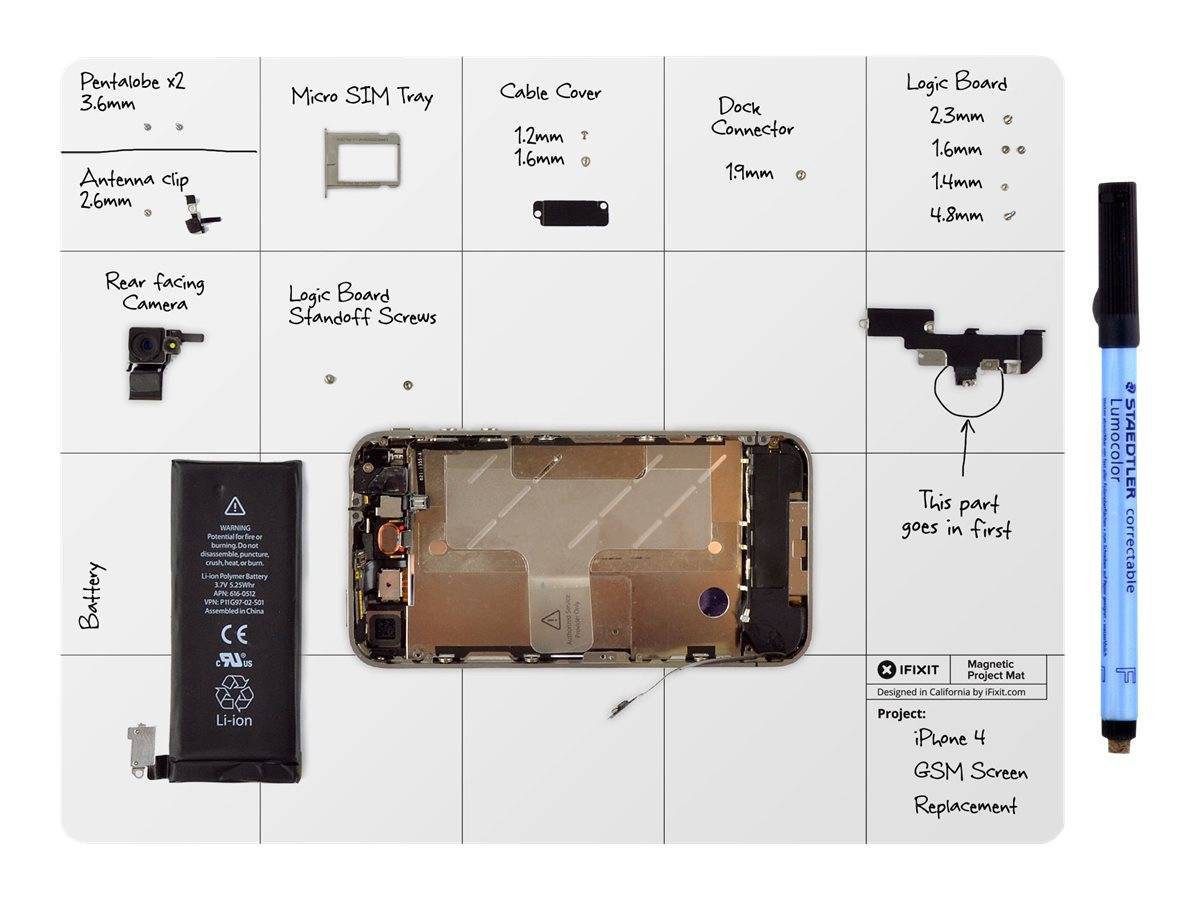iFixit Project Mat Pro - Magnetische Arbeitsunterlage