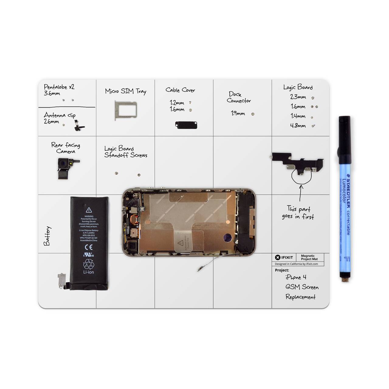 iFixit Project Mat Pro - Magnetische Arbeitsunterlage