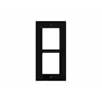 2N TELECOMMUNICATIONS - 2N 2 Modules - Befestigungsrahmen - Schwarz 2N TELECOMMUNICATIONS - 2N 2 Modules - Befestigungsrahmen - Schwarz