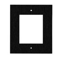 2N 1 Module - Befestigungsrahmen - Schwarz