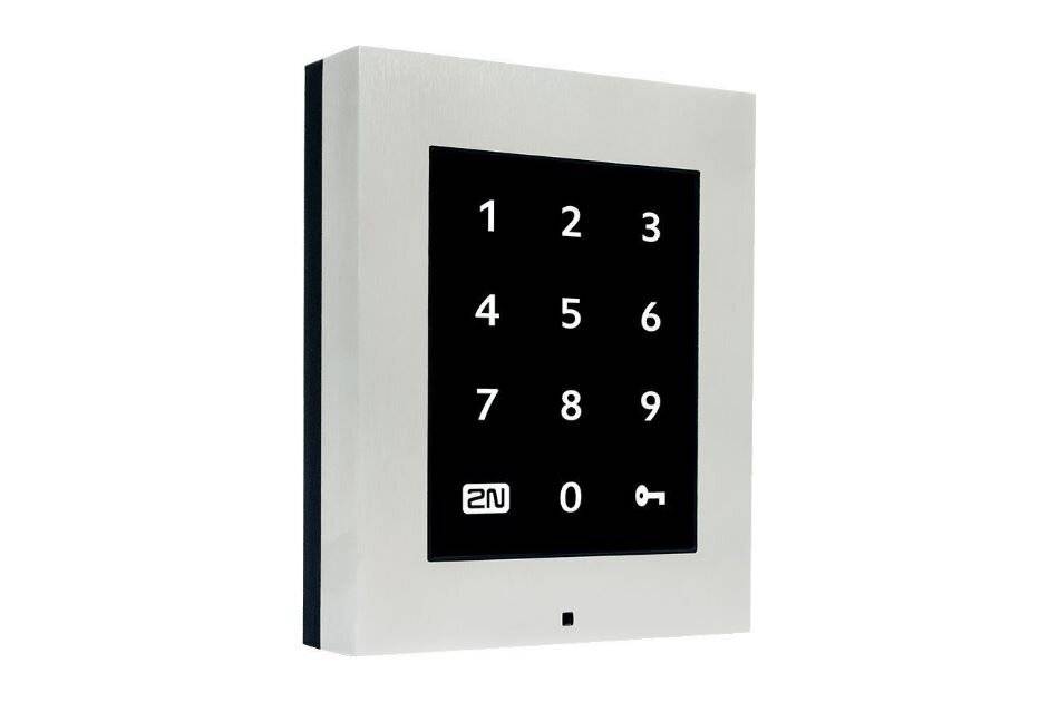 2N Access Unit 2.0 Touch Keyp, Netzwerk Zutrittseinheit mit Controller, Touch Tastatur, 12VDC, PoE, IP54, IK08