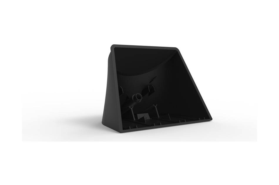 2N Indoor answering unit desk stand, Tischhalter für 2N Indoor Talk, Indoor Compact, Indoor View, schwarz