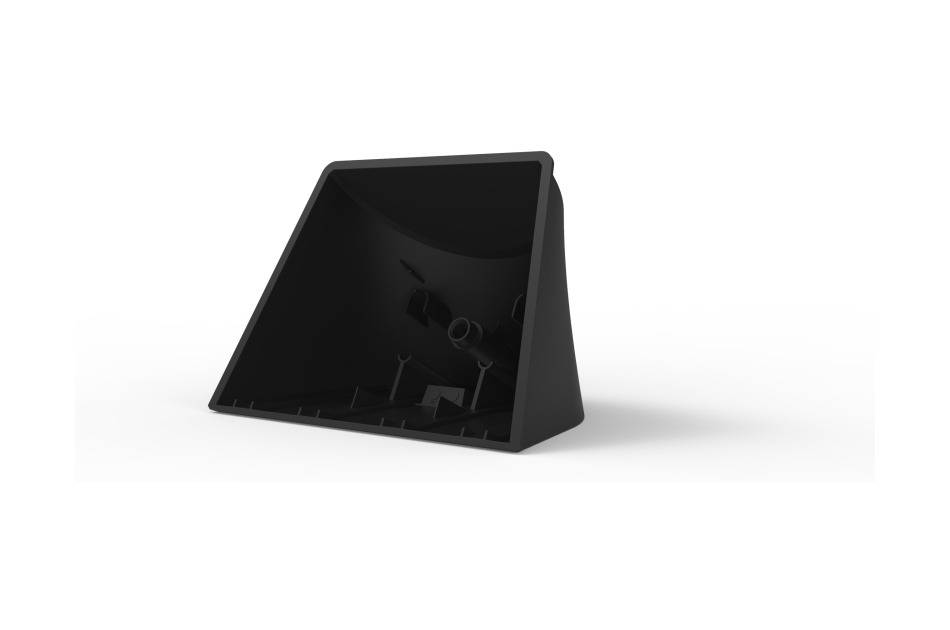 2N Indoor answering unit desk stand, Tischhalter für 2N Indoor Talk, Indoor Compact, Indoor View, schwarz