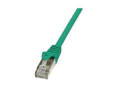LogiLink Patchkabel CAT5e SF/UTP AWG26 3,00m grün