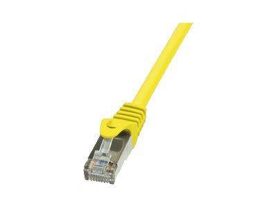 LogiLink Patchkabel CAT5e SF/UTP AWG26 3,00m gelb