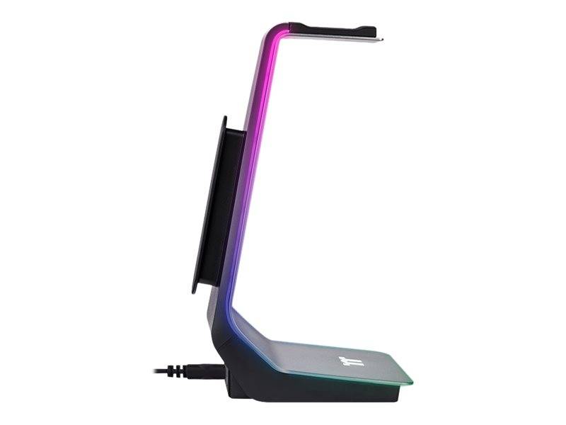 Thermaltake ARGENT HS1 RGB Headset Stand - Hub - 2 x SuperSpeed USB 3.0 - Deskto