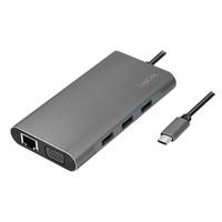 LogiLink - Dockingstation - USB-C 3.2 Gen 1 - VGA, HDMI