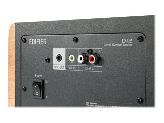 Edifier D12 - Lautsprecher - kabellos - Bluetooth