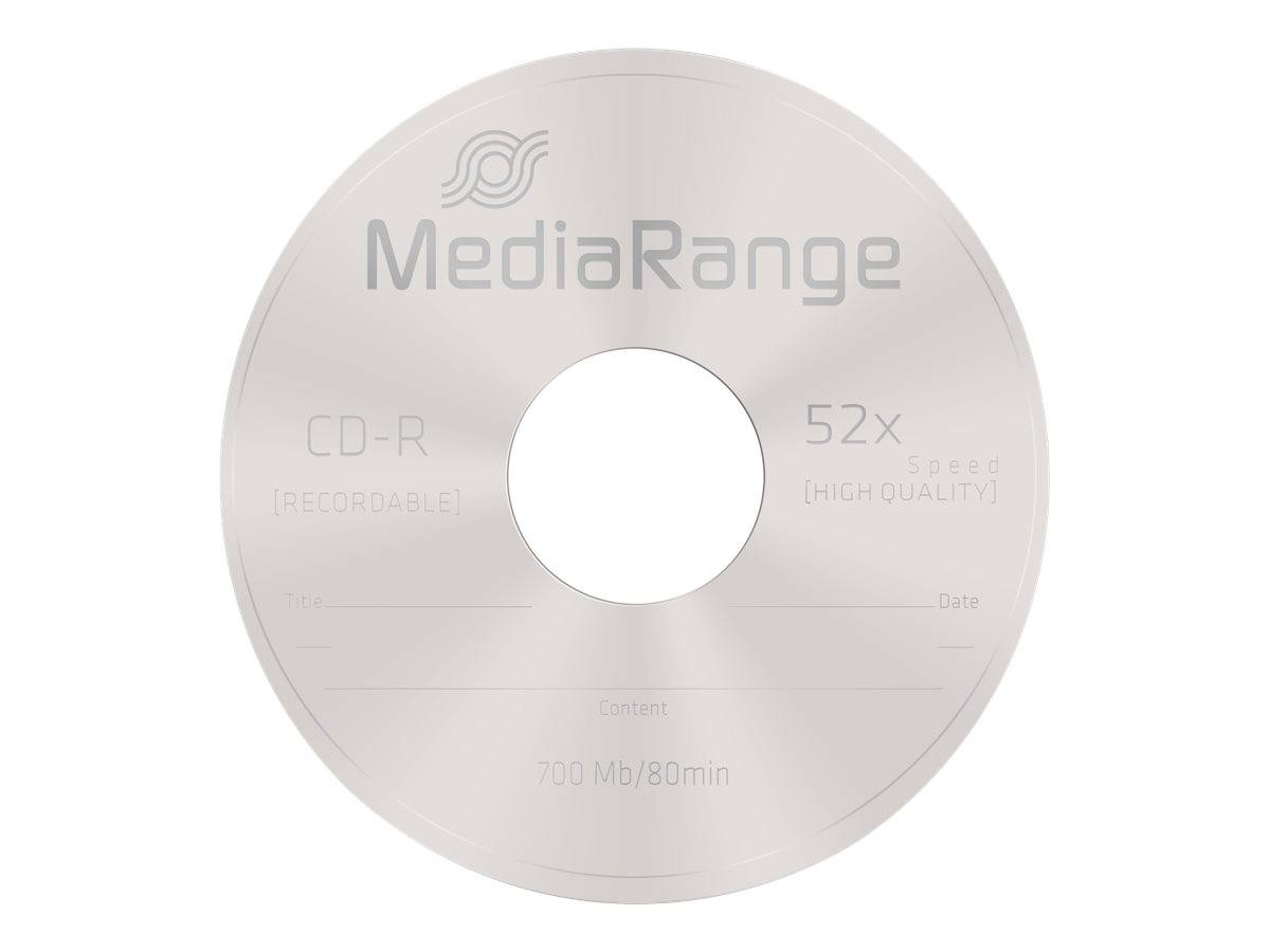 MediaRange - 25 x CD-R - 700 MB (80 Min) 52x