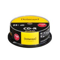 Intenso - 25 x CD-R - 700 MB (80 Min) 24x - Spindel