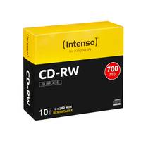 Intenso - 10 x CD-RW - 700 MB (80 Min) 12x