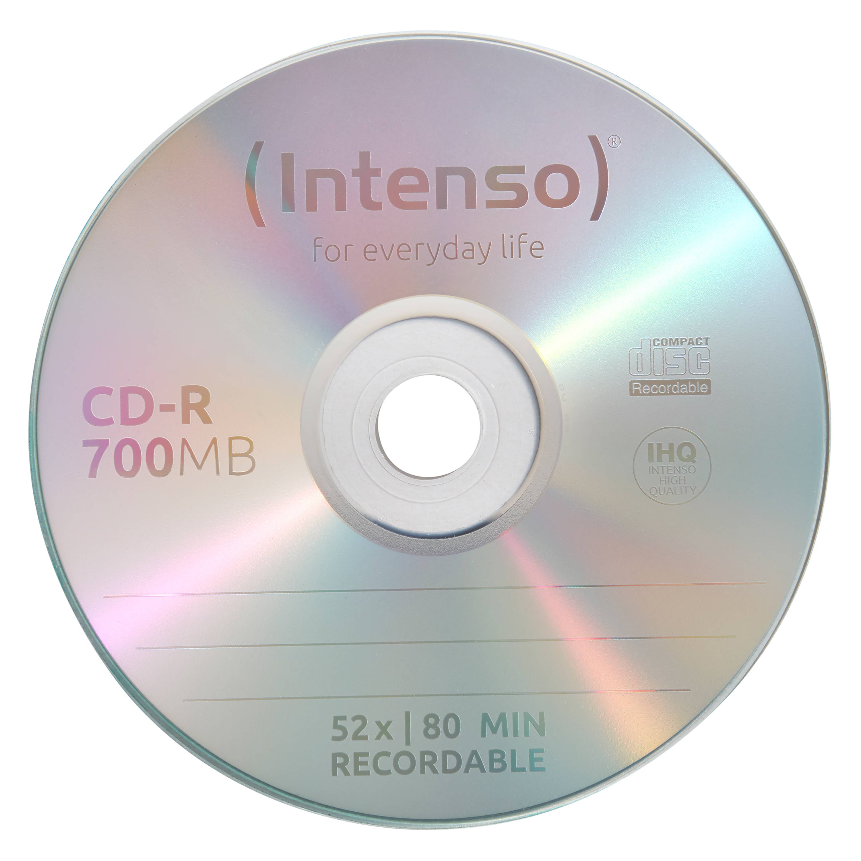 Intenso - 10 x CD-RW - 700 MB (80 Min) 12x