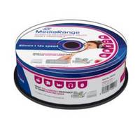 MediaRange - 25 x CD-R - 700 MB (80 Min) 52x