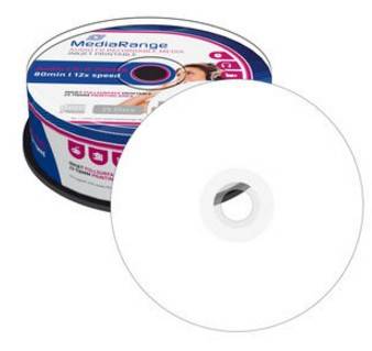 MediaRange - 25 x CD-R - 700 MB (80 Min) 52x