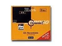 Intenso - 10 x CD-R - 700 MB (80 Min) 40x - Slim