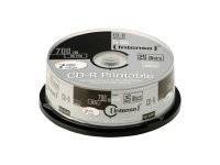 Intenso 25 x CD-R - 700 MB (80 Min) 52x - mit Tintenstrahldrucker bedruckbare Oberfläche