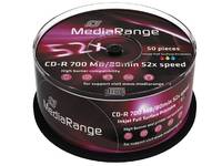 MEDIARANGE 50 x CD-R - 700 MB (80 Min) 52x