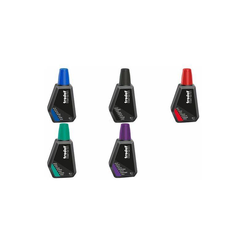 trodat Stempelfarbe 7011, 28 ml, blau