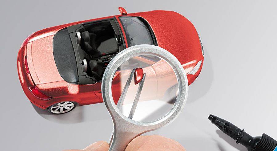 Lupenpinzette mit LED-Beleuchtung, TRIZETTE, 4fach Vergrößerung, inklusive Batterien