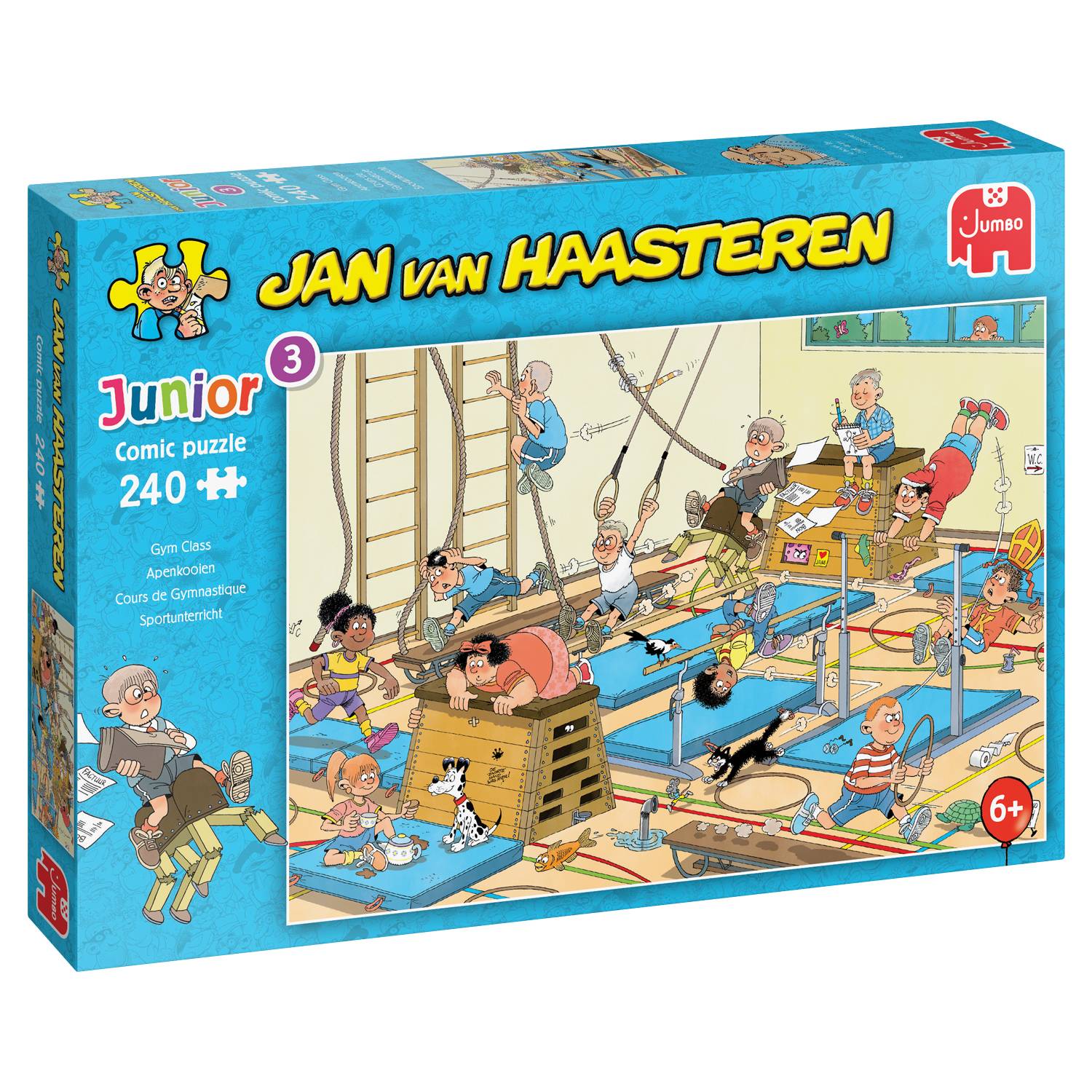 Jan van Haasteren Junior 3 Sportunterricht 240 Teile Puzzle