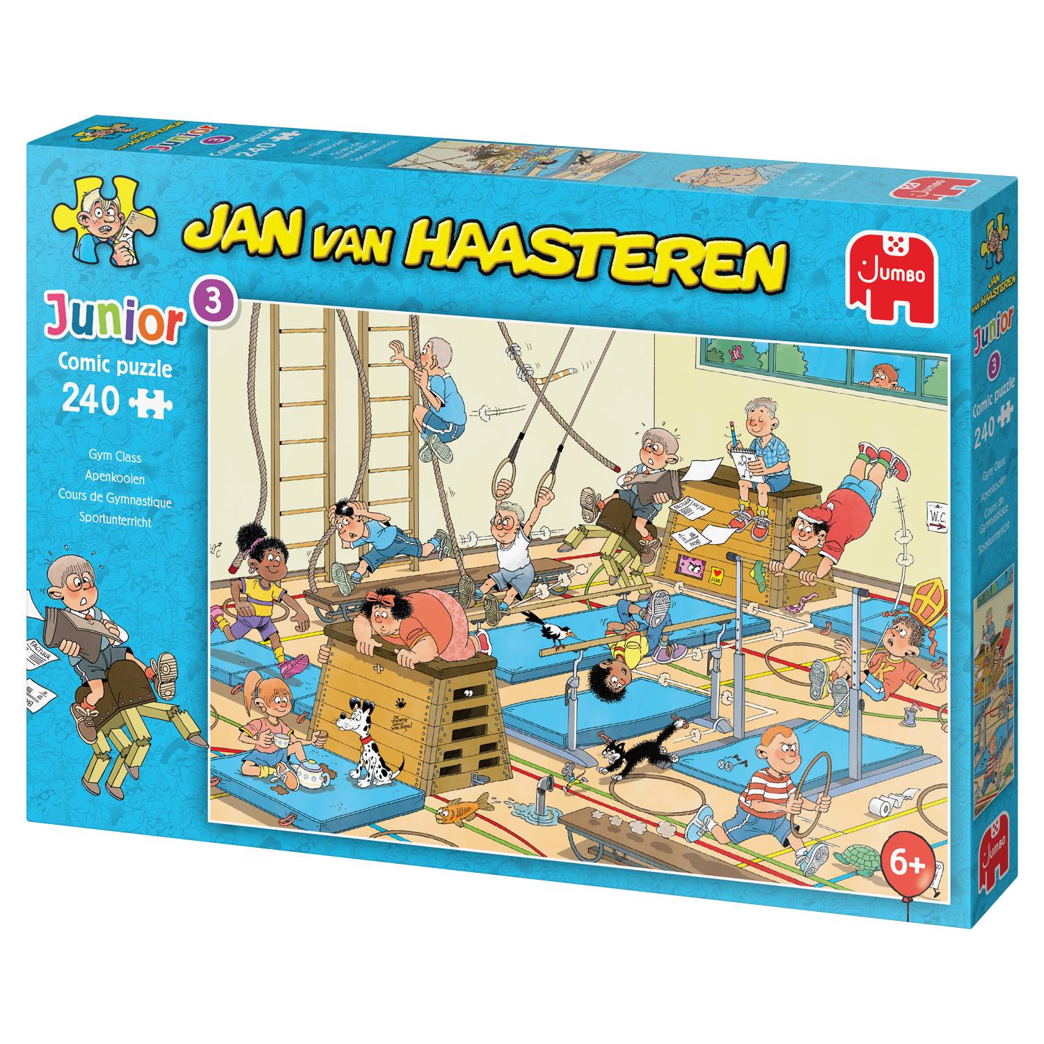 Jan van Haasteren Junior 3 Sportunterricht 240 Teile Puzzle