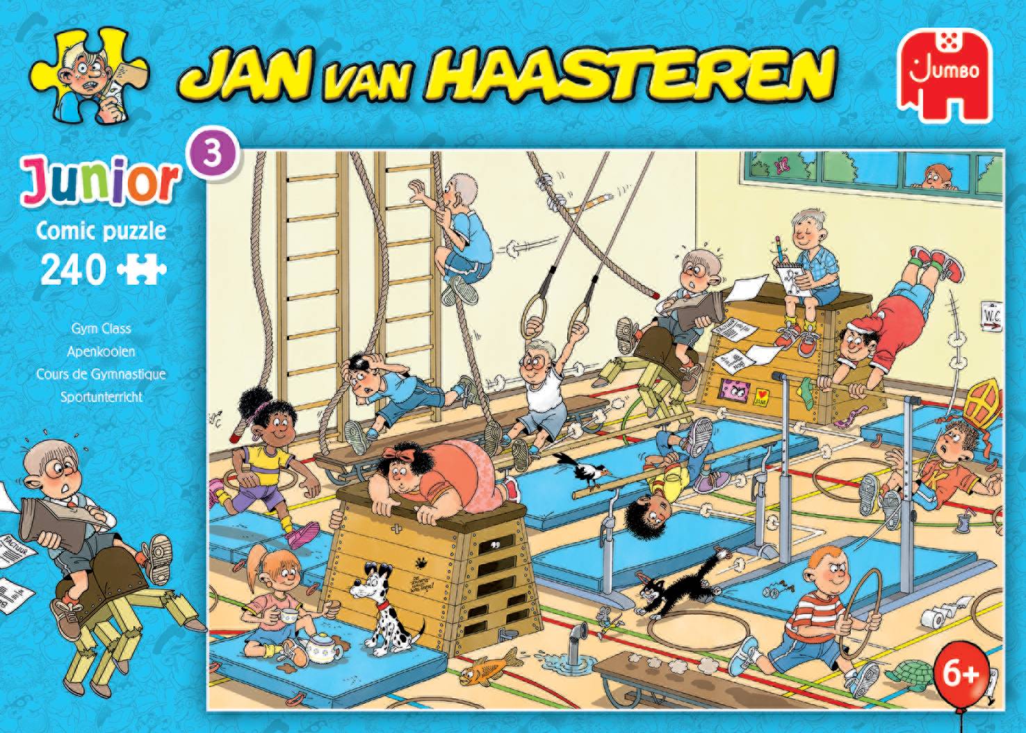 Jan van Haasteren Junior 3 Sportunterricht 240 Teile Puzzle