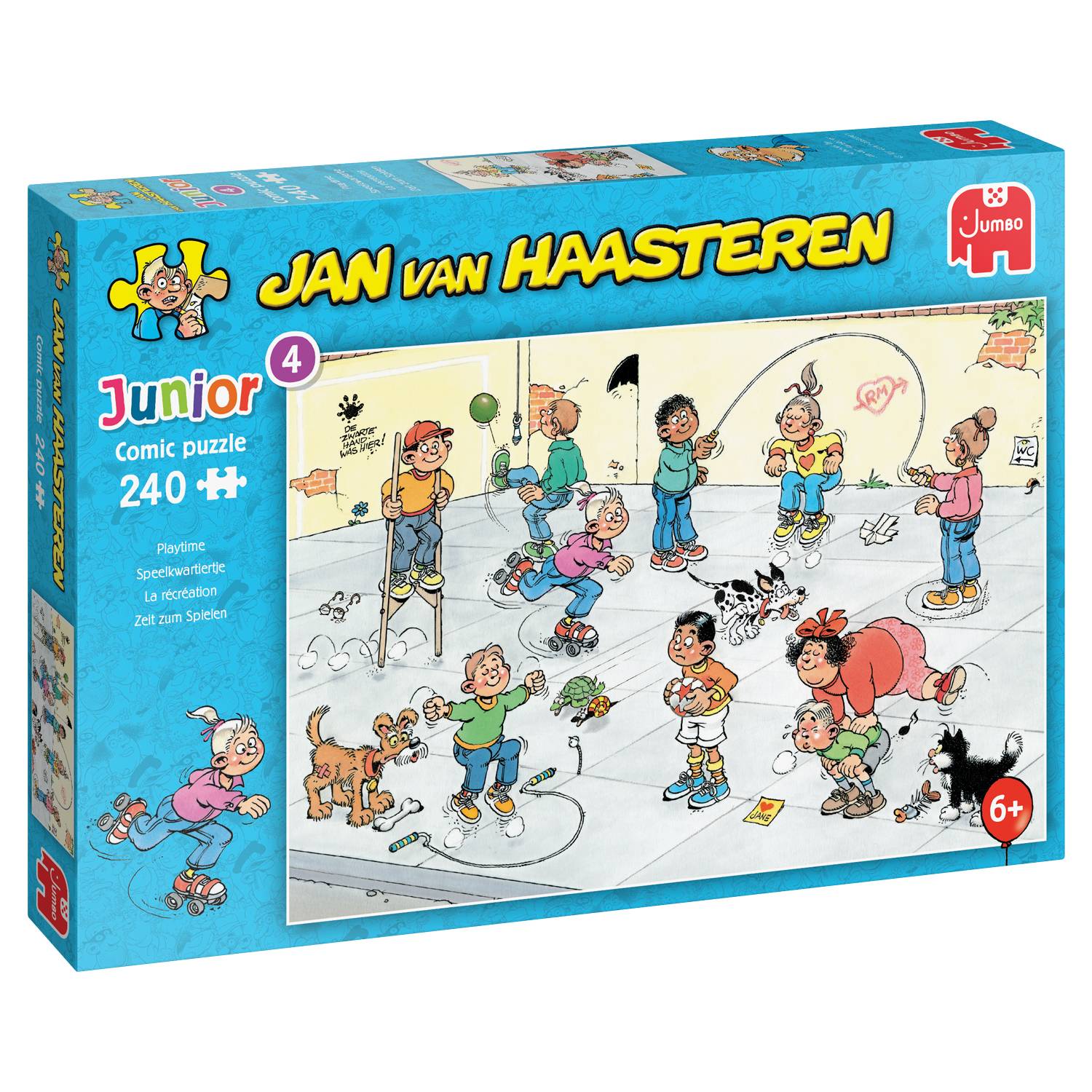 JUMBO 20061 Jan van Haasteren Junior 4 Zeit zum Spielen 240 Teile Puzzle